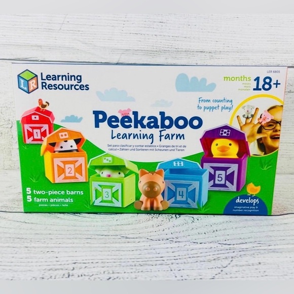 Learning Resources | Toys | Learning Resources Peekaboo Learning Farm ...